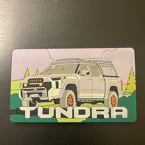 Toyota Tundra PVC Loop And hook Sew On Patch